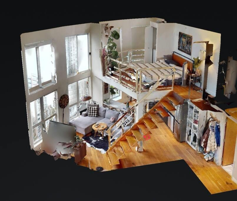 Beautiful Downtown Loft With Full Kitchen Vancouver